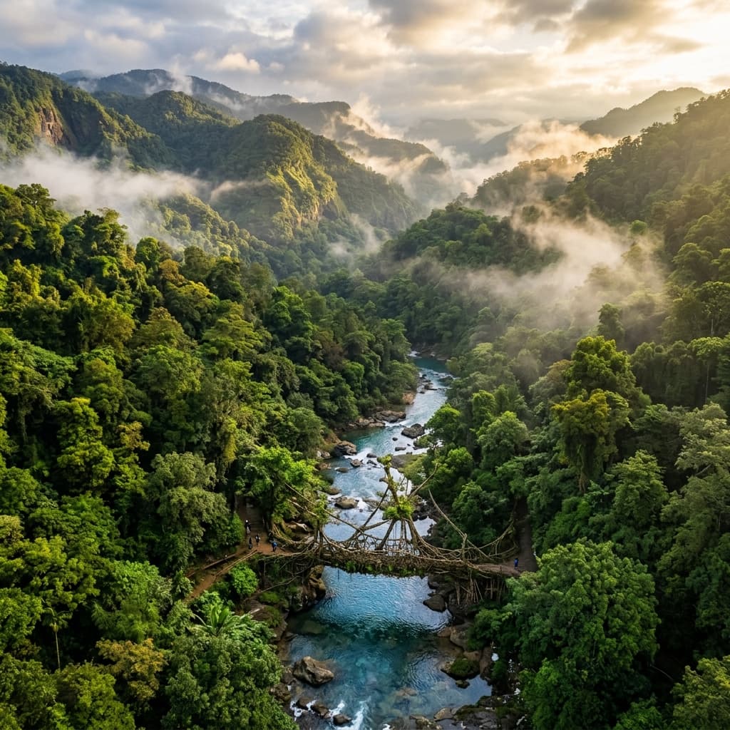 Meghalaya Mornings ☁️