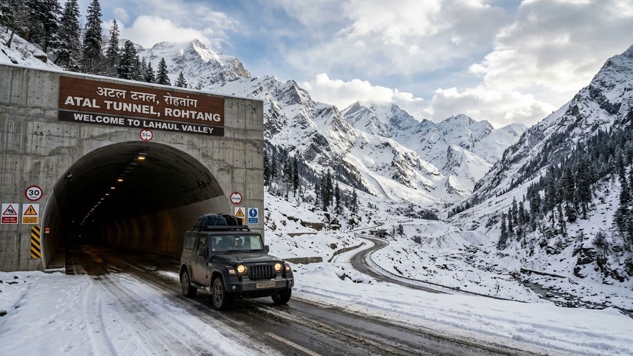 Manali — Atal Tunnel — Solang